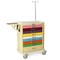 Harloff Tall Medical Pediatric Emergency Cart, Standard Width, Nine Drawers MDS3030B09PED-EMG - alternate 2